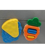 Fisher Price Activity Magnet Carrot Spinners Cheese Slider Vintage 1995 - £14.78 GBP