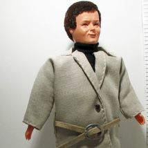 Man Doll Trench Coat Caco 07 0219 Flexible Dollhouse Miniature - £29.71 GBP