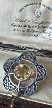 Spilla in argento sterling celtico irlandese VINTAGE ANNI &#39;60 - Contrassegnata - £70.08 GBP
