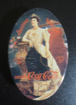 Coca-Cola Oval Tin Pill Box 2.75 X 1.5 inches - $3.47