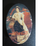 Coca-Cola Oval Tin Pill Box 2.75 X 1.5 inches - £2.72 GBP
