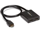 StarTech.com 4K HDMI Splitter 1 In 2 Out - 4K 30Hz HDMI 1.4 2 Port Video... - £61.27 GBP+