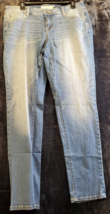 Torrid Jeans Womens Size 12 Blue Denim Cotton Flat Front Straight Leg Pockets - £14.10 GBP