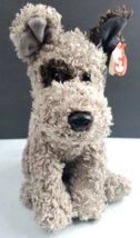 Ty Classic Plush - Boggs The Grey Dog (13 Inch) Mint With Tags B33 - £32.06 GBP