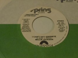 Millie Jackson  45  I Can&#39;t Say Goodbye   Spring PROMO  Soul - £2.78 GBP