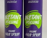 2X Aussie Hairspray Instant Volume 10 Oz. Each - £19.62 GBP