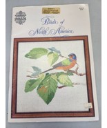 1984 Gloria &amp; Pat Birds of North America Book #48 Cross Stitch Pattern Book - $6.29