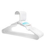 Room Essentials Standard Plastic Hangers White 18pk BPA-Free - $321.41 MXN