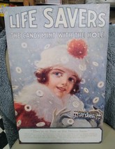 Life Savers Candy Pastel Metal Sign - Nabisco 1996 -  10&quot; x 16&quot; Advertis... - $24.99