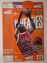 Empty Wheaties Cereal Box 1997 18oz Michael Jordan [G7E2d] - £8.27 GBP