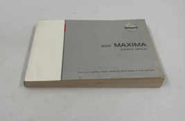 2007 Nissan Maxima Owners Manual Handbook OEM E04B32055 - £11.62 GBP