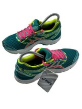 NEW Asics Gel Excite 4 Women Athletic Running Shoes Size 6 Turquoise Pink T6E8N - $75.99