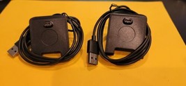 2 pc Charger Dock Charging Cable Cradles For Garmin Vivoactive 3 4 Fenix... - $16.44