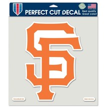 San Francisco Giants 8"x 8" Perfect Die Cut Decal Sticker Team Color Logo Auto - $11.26