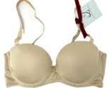 The Little Bra Company Women&#39;s Nude Push-Up Sascha Bra 32A NWT - $34.19