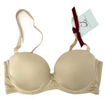 The Little Bra Company Women&#39;s Nude Push-Up Sascha Bra 32A NWT - £27.04 GBP