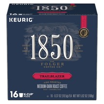 Folgers 1850 Trailblazer Coffee Keurig 16 to 96 K cups Pick Any Size FREE SHIP - $21.88+
