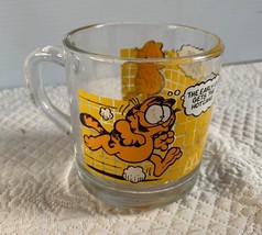McDonald Garfield Otto United Feature Tile coffee mug 1978 The Early Cat - £7.76 GBP