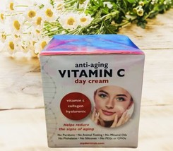 myDERMlab Anti-Aging Vitamin C Day Cream 3X Strength Vitamin C 2.0oz New... - $26.95