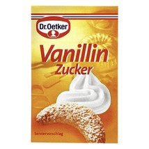 Dr.Oetker Vanillin Zucker -Vanilla Sugar for baking 10 pack-FREE SHIPPING - $10.88