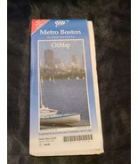 AAA Metro Boston Massachusetts City Street Travel Road Map 98-99 - $12.13 CAD