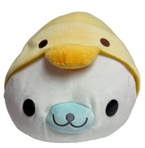 16&quot; San-x Mamegoma Seal Duck Costume Plush Kids Toy Stuffed Animal Japan Cute - £23.85 GBP