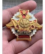 Unique Handmade Army Pin Badge “Lucky Demobilization” Hot Enameled Navy ... - €13,82 EUR