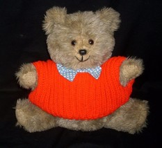 12&quot; VINTAGE 1983 GRAPHICS INTL BROWN BABY TEDDY BEAR STUFFED ANIMAL PLUS... - £22.42 GBP
