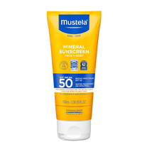 Mustela Baby Mineral Sunscreen Lotion SPF 50 Broad Spectrum - Face &amp; Body Sun Lo - £13.72 GBP