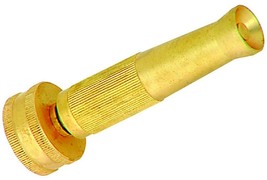 Solid BRASS Twist NOZZLE Water &amp; Garden Hose adjust mist fan spraY to je... - $22.11