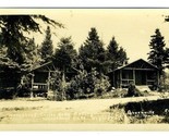Moosehead Coffee House Cottages Real Photo Postcard Greenville Maine - $17.87
