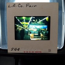 1960 LA County Fair Exhibit California Found Kodachrome Slide Photo Butt... - £15.69 GBP