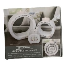 Decorative 3 piece Candle Holder Set - €15,42 EUR