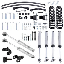 4.5&quot; Lift Kit w/ Steering Stabilizer For Jeep Cherokee XJ 2WD/4WD 1984-2001 - £433.70 GBP
