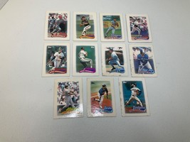 Mixed Lot Of 11 Topps 1989 Mini Baseball Cards Canseco, Puckett, Hershiser, etc. - £13.25 GBP