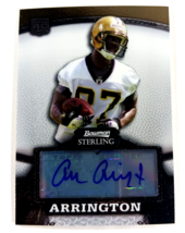 Adrian Arrington 2008 Bowman Sterling #135 Rookie Auto Rc - $1.89