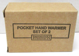 New  1955 Pocket Hand Warmers -  Restoration Hardware Set Of 2 - $18.99