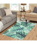 Palm Leaves Area Rug size 60&quot;x 39&quot; - £41.43 GBP