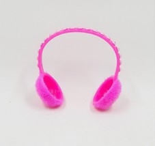 LOL Surprise OMG Dollie Disco Pink Furry Earmuffs Only Replacement - £7.18 GBP