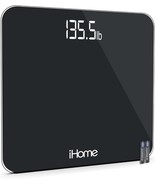 Step-On Bathroom Scale With Led Display By Ihome Digital Scale - 400 Lbs... - $37.94