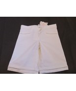 NEW Janie and Jack White hemstitch bermuda shorts 6 - $18.65