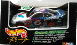 Mattel Hot Wheels Racing NASCAR Valvoline #6 w/Electronic Fast Facts Game - £31.28 GBP