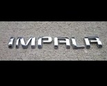 Chevrolet Chevy Impala trunk emblem badge decal letters OEM Stock chrome... - $9.00