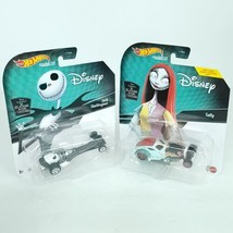 Hot Wheels Nightmare Before Christmas Character cars JACK and SALLY NEW - £27.23 GBP
