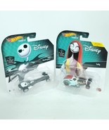 Hot Wheels Nightmare Before Christmas Character cars JACK and SALLY NEW - £27.24 GBP