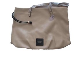 Victoria Secret Cinch Top Bare Tote Bag Nude Large Size New in package LQQK - $19.95
