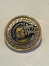 Vintage Rossmoor Leisure World Pin 1/20 12K GF Gold Filled Member Pin RARE - £26.51 GBP