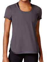 Calvin Klein Womens Performance Racerback T-Shirt,Charcoal,Small - £26.58 GBP