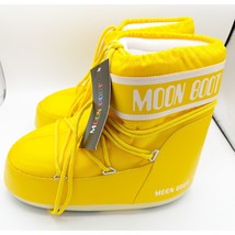 Moon Boot® icon Nylon Low Boots Yellow size EU 42/44 US M9/10.5 W10/11.5 - £115.89 GBP