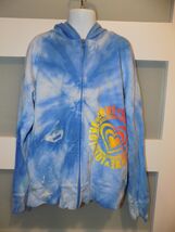 The Children's Place Blue Tie Dye LS Zip Up Jacket 10/12 Girl's - $14.00